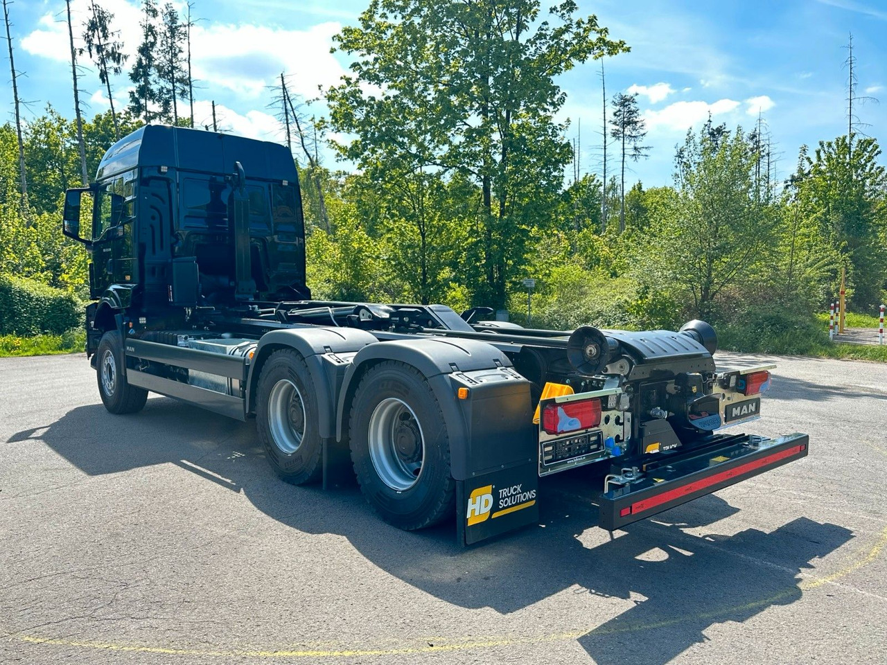Camion ampliroll, Camion grue MAN TGS 33.520 6X4  Euro6e Abrollkipper MULTILIFT: photos 11