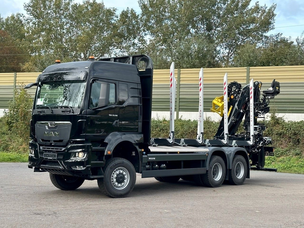 MAN TGS 33.520 6X6 Euro6e LogLift 165 Z - Camion grumier, Camion grue: photos 1 MAN TGS 33.520 6X6 Euro6e LogLift 165 Z - Camion grumier, Camion grue: photos 1