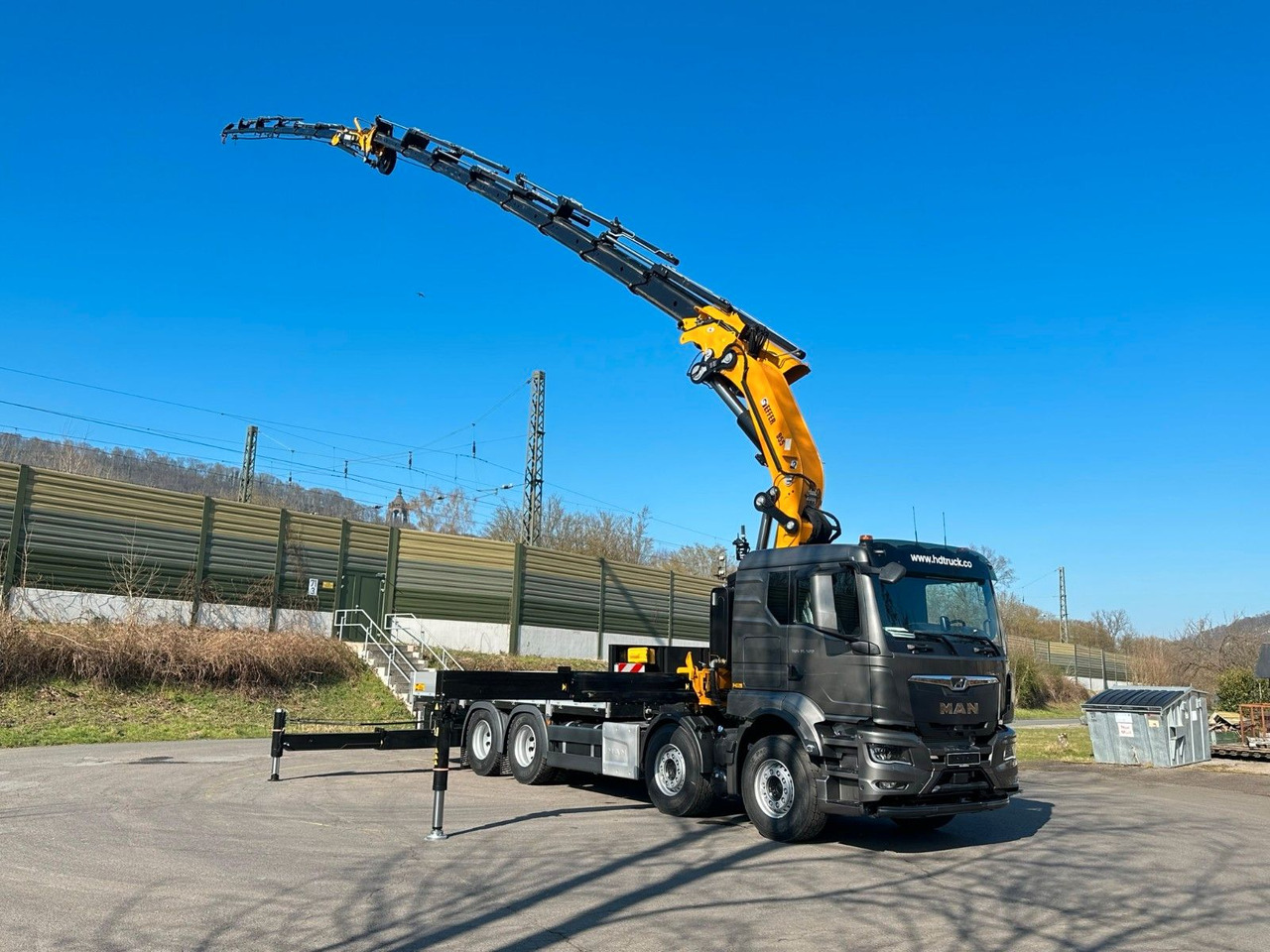 MAN TGS 35.520 8X4 TG 3 EFFER 955-8s +Jib 6sAUTOKRAN - Camion grue: photos 2 MAN TGS 35.520 8X4 TG 3 EFFER 955-8s +Jib 6sAUTOKRAN - Camion grue: photos 2