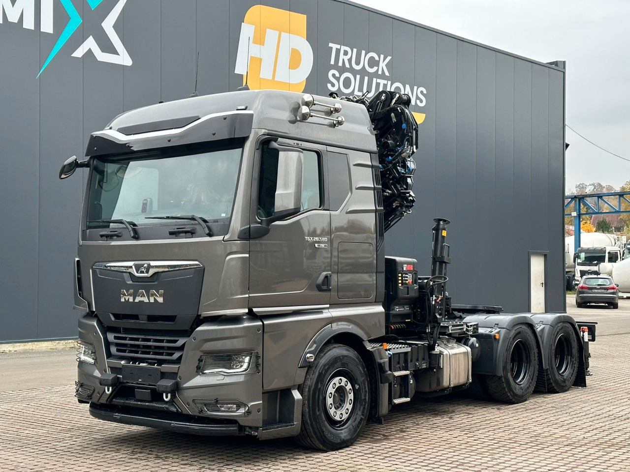 MAN TGX 26.580 6x4 Kran Hiab 302-6 + Jib-4 - Tracteur routier: photos 2 MAN TGX 26.580 6x4 Kran Hiab 302-6 + Jib-4 - Tracteur routier: photos 2