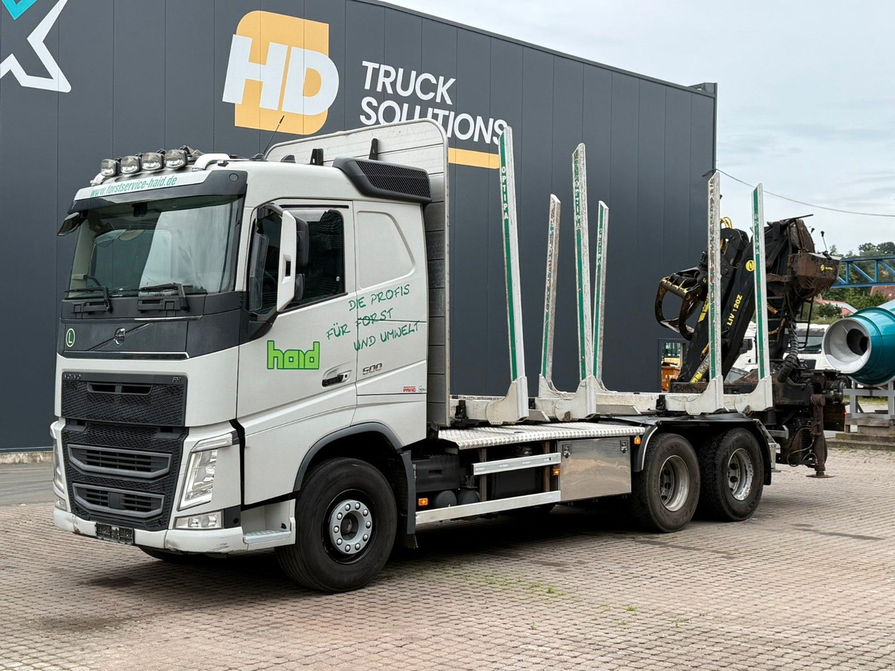 Volvo FH500 6X4 LIV 120 Z Kurzholz - Camion grumier: photos 2 Volvo FH500 6X4 LIV 120 Z Kurzholz - Camion grumier: photos 2