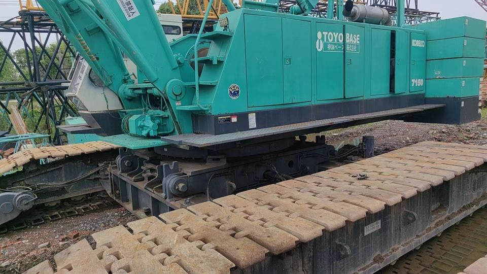 KOBELCO 150TON Crawler Crane for Containers Original Second Hand with Core Components on Sale! - Grue sur chenilles: photos 4 KOBELCO 150TON Crawler Crane for Containers Original Second Hand with Core Components on Sale! - Grue sur chenilles: photos 4