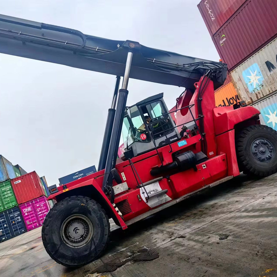 Kalmar DRF450 Sweden Kalmar Used 45 Ton Reach Stacker for Containers to Popularly Sell - Reach stacker: photos 1 Kalmar DRF450 Sweden Kalmar Used 45 Ton Reach Stacker for Containers to Popularly Sell - Reach stacker: photos 1
