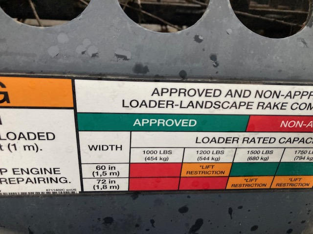 EPIERREUR LANDSCAPE LR 5 B POUR BOB CAT 230 - Accessoire pour Engins de chantier: photos 4 EPIERREUR LANDSCAPE LR 5 B POUR BOB CAT 230 - Accessoire pour Engins de chantier: photos 4