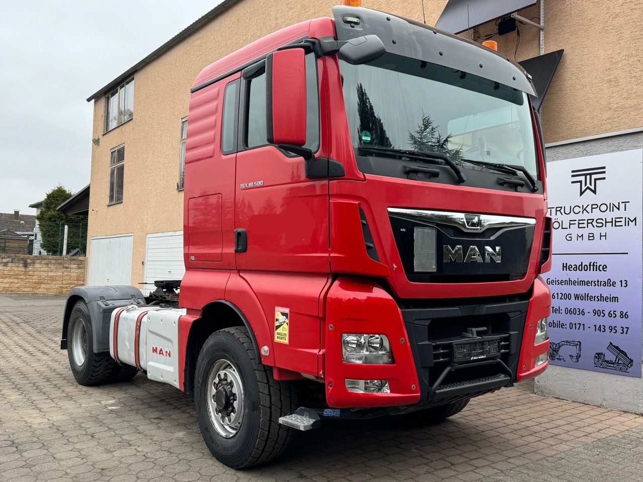 MAN TGX 18.500/Kipphyd./4x4/TÜV-NEU/Top-Zustand! - Tracteur routier: photos 1 MAN TGX 18.500/Kipphyd./4x4/TÜV-NEU/Top-Zustand! - Tracteur routier: photos 1