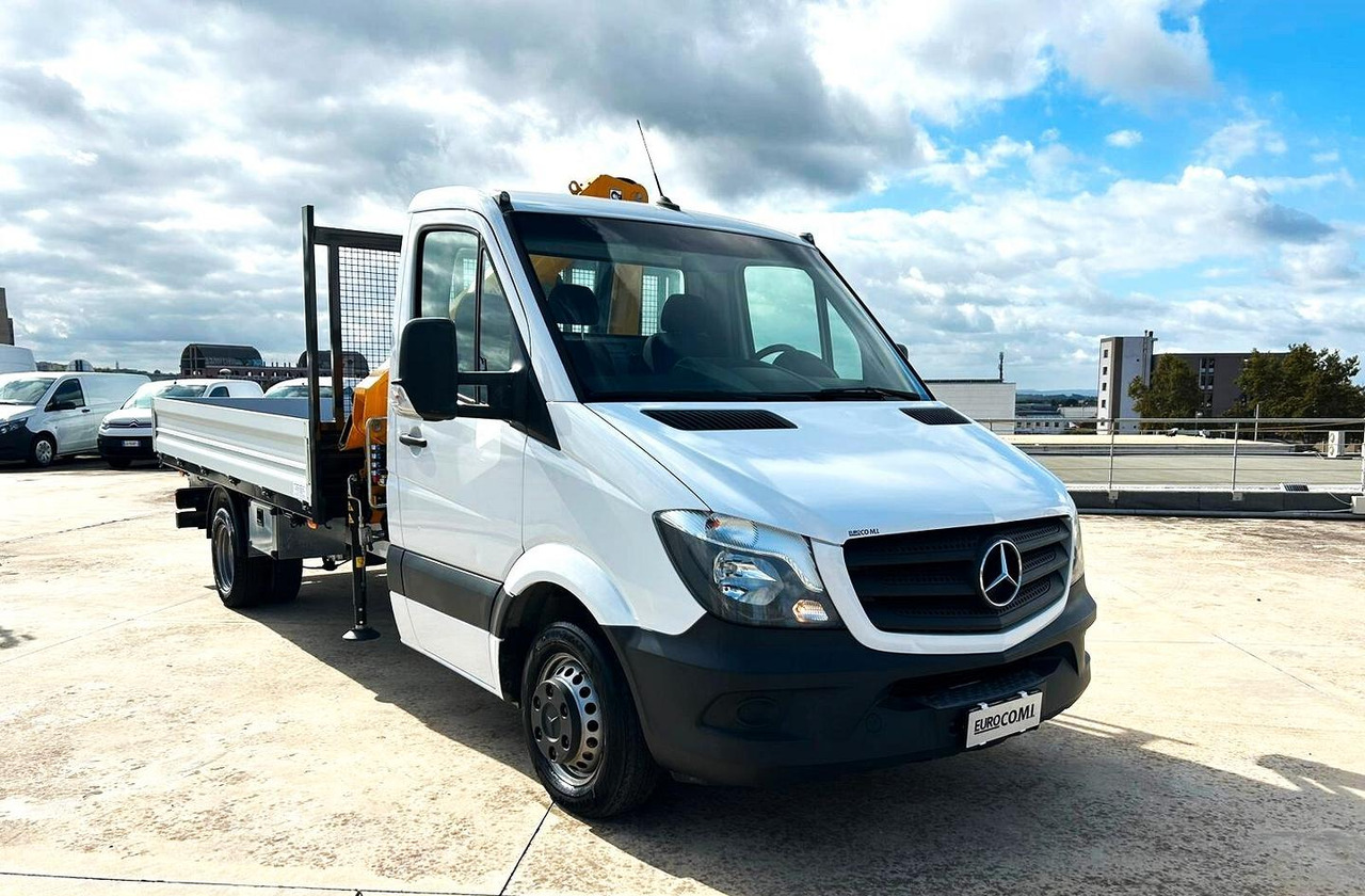 Mercedes Benz Sprinter 419 Cassone Fisso + Gru - Utilitaire plateau: photos 3 Mercedes Benz Sprinter 419 Cassone Fisso + Gru - Utilitaire plateau: photos 3