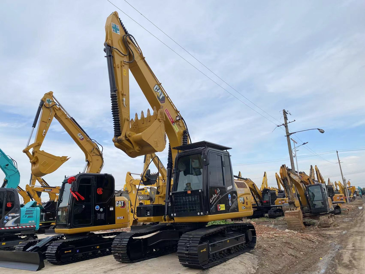 Pelle sur chenille CATERPILLAR 312GC: photos 15