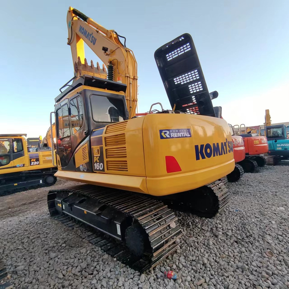 KOMATSU PC160 - Pelle sur chenille: photos 1 KOMATSU PC160 - Pelle sur chenille: photos 1
