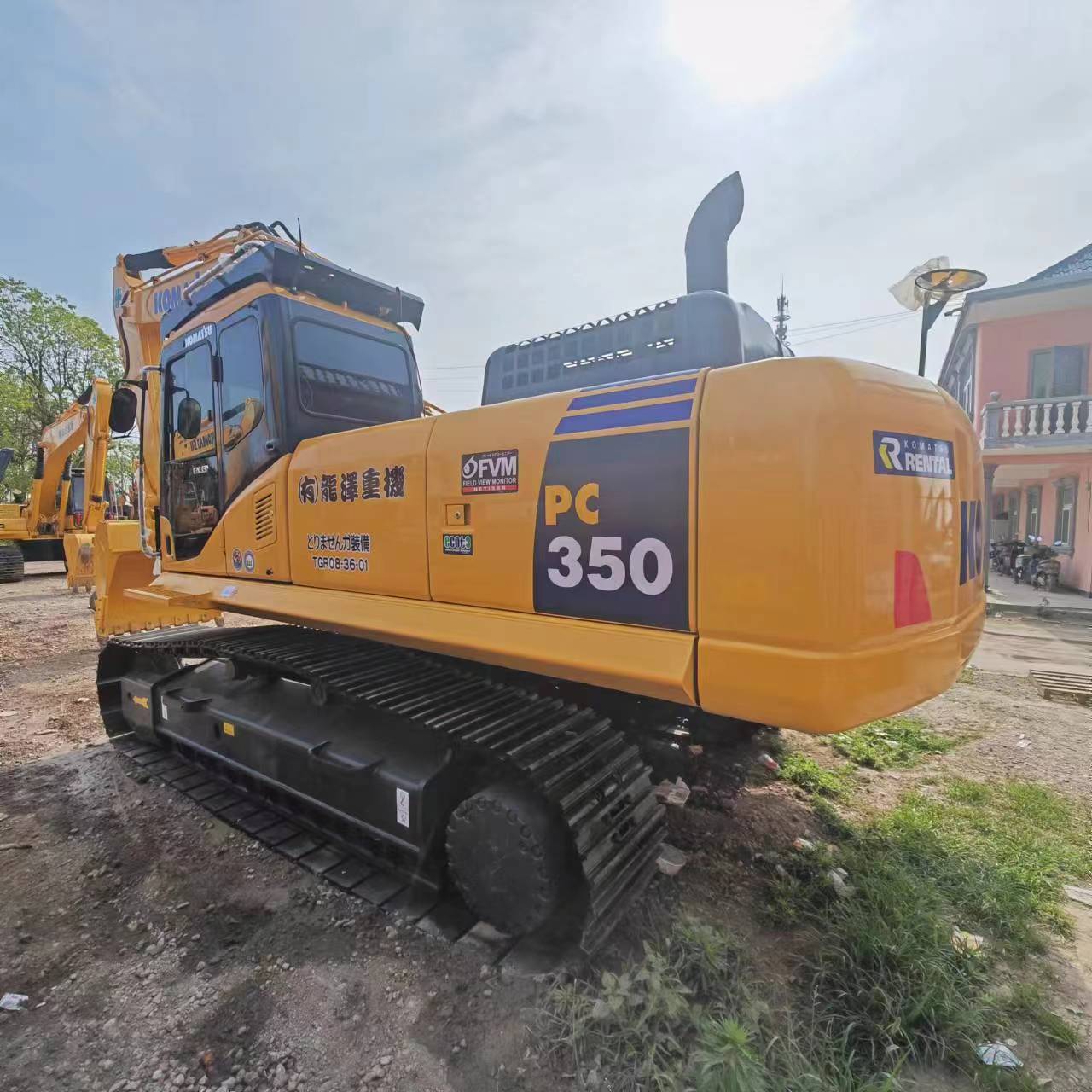 KOMATSU PC350 - Pelle sur chenille: photos 2 KOMATSU PC350 - Pelle sur chenille: photos 2