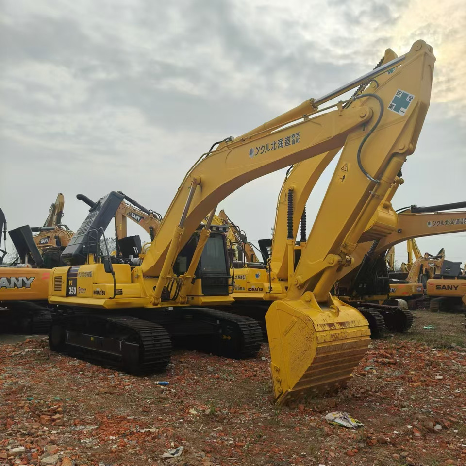 KOMATSU PC350 - Pelle sur chenille: photos 1 KOMATSU PC350 - Pelle sur chenille: photos 1
