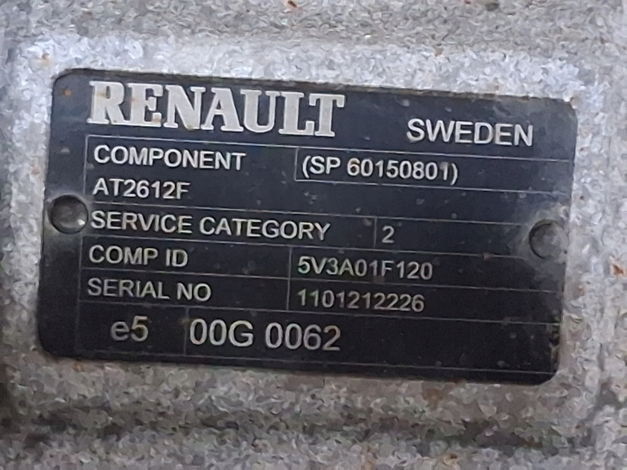 I-SHIFT RENAULT GAMA T EVO VOLVO FH 4 5 AUTOMAT AT2612 F RETARDER - Boîte de vitesse: photos 5 I-SHIFT RENAULT GAMA T EVO VOLVO FH 4 5 AUTOMAT AT2612 F RETARDER - Boîte de vitesse: photos 5