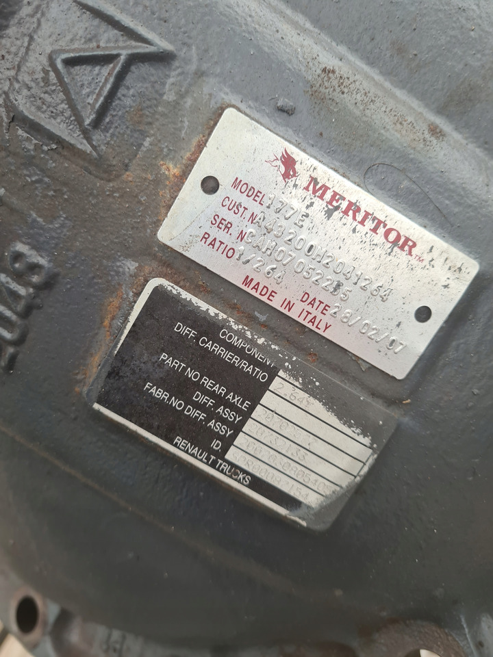 MERITOR WKŁAD MOSTU MERITOR VOLVO FH FM RENAULT DXI RSS1344B 177E 2.64 - Différentiel pour Camion: photos 4 MERITOR WKŁAD MOSTU MERITOR VOLVO FH FM RENAULT DXI RSS1344B 177E 2.64 - Différentiel pour Camion: photos 4
