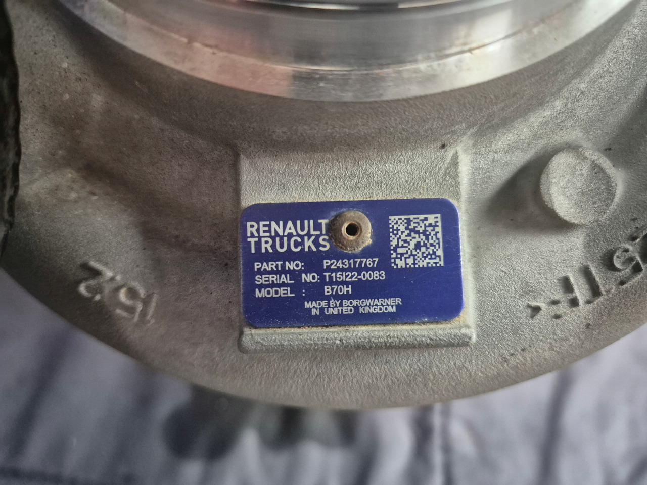 RENAULT TURBINA TURBOSPRĘŻARKA TURBO I-SAVE VOLVO FH 5 Renault T-Serie Evo DTI 13 - Turbocompresseur pour Camion: photos 4 RENAULT TURBINA TURBOSPRĘŻARKA TURBO I-SAVE VOLVO FH 5 Renault T-Serie Evo DTI 13 - Turbocompresseur pour Camion: photos 4