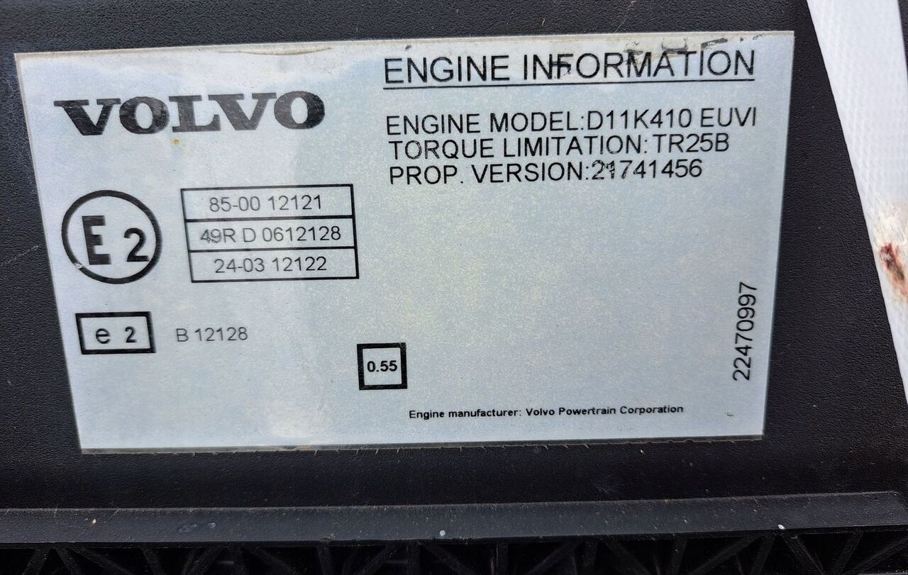 Moteur pour Camion VOLVO   Volvo FM 4 FMX 4 D11K 410 450: photos 6
