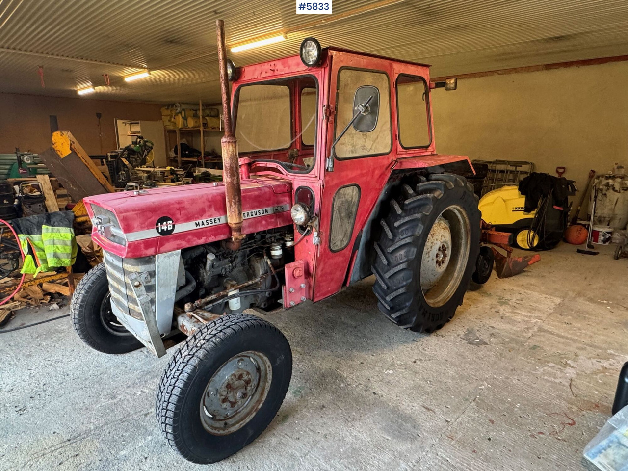 1974 Massey ferguson 148. SE VIDEO! - Tracteur agricole: photos 1 1974 Massey ferguson 148. SE VIDEO! - Tracteur agricole: photos 1
