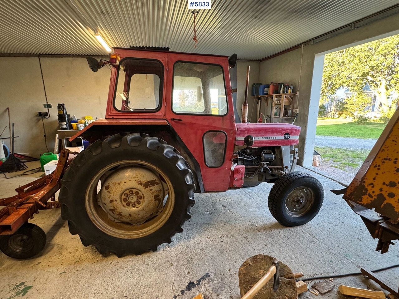 1974 Massey ferguson 148. SE VIDEO! - Tracteur agricole: photos 4 1974 Massey ferguson 148. SE VIDEO! - Tracteur agricole: photos 4