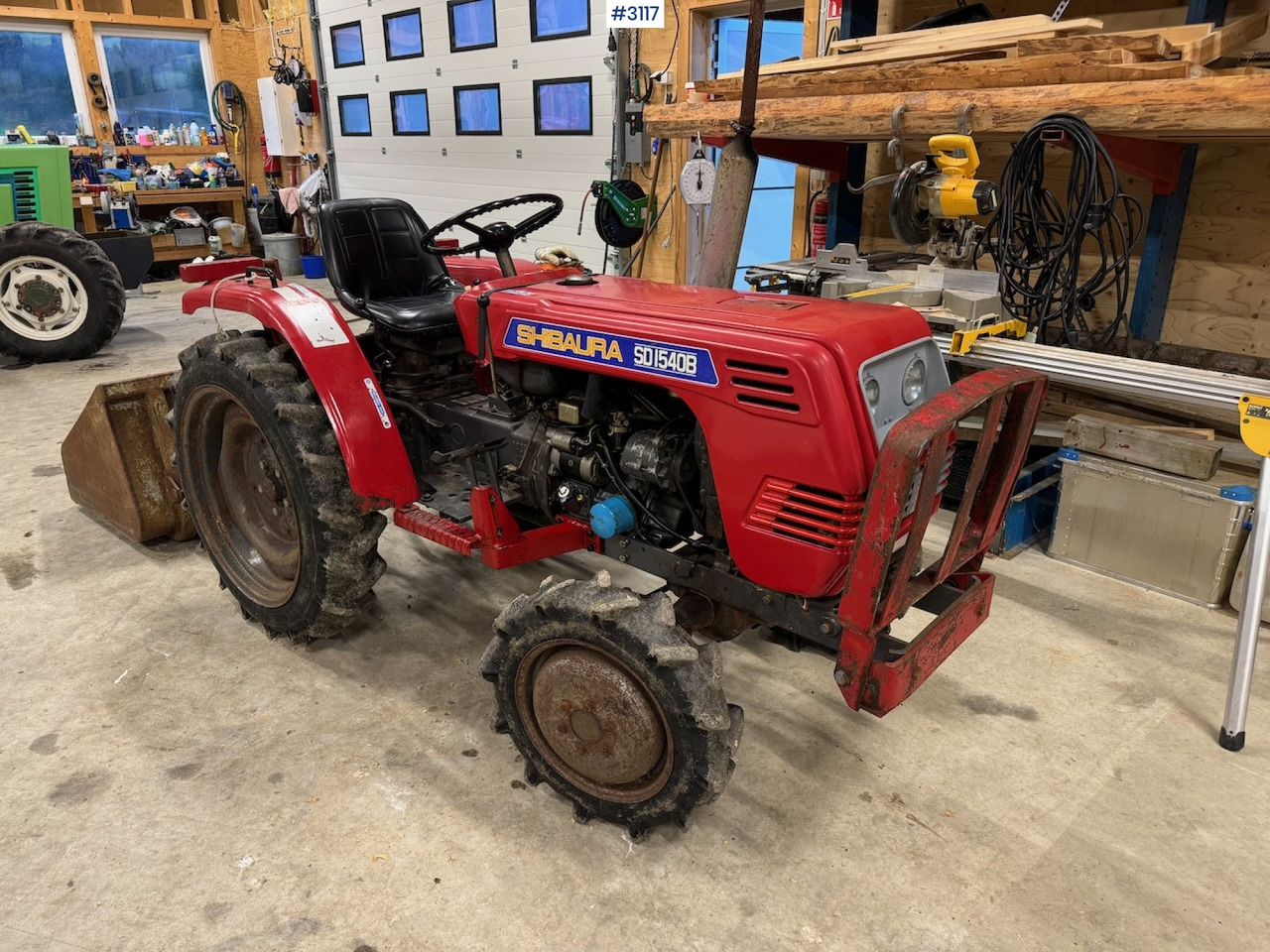 1980 Shibaura SD 1540 B - Tracteur agricole: photos 1 1980 Shibaura SD 1540 B - Tracteur agricole: photos 1