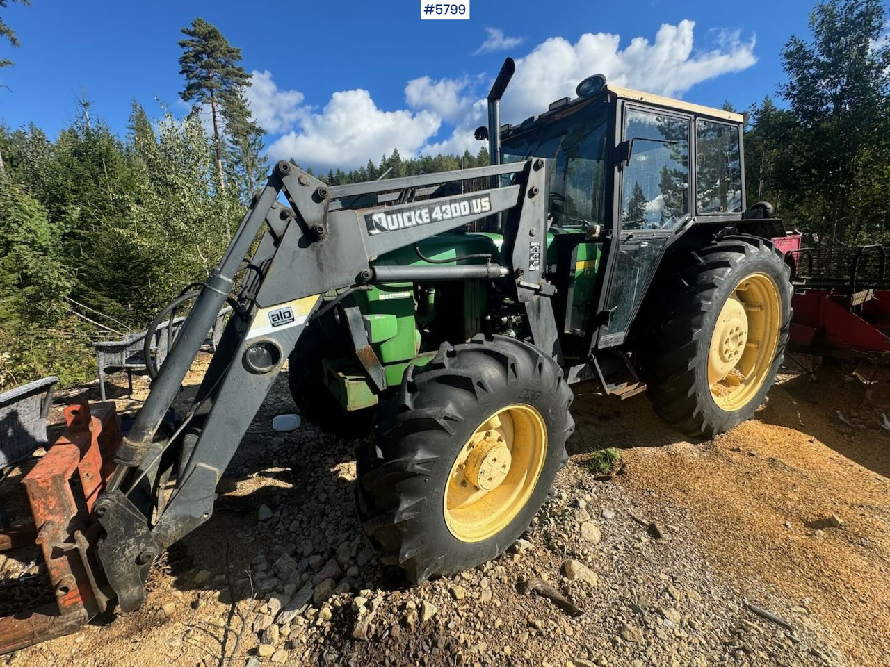 1985 John Deere 2040 4x4 w/ front loader - Tracteur agricole: photos 5 1985 John Deere 2040 4x4 w/ front loader - Tracteur agricole: photos 5
