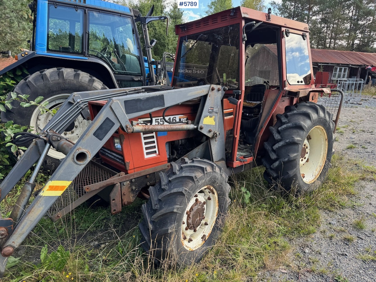 1986 Fiat 55-46 DT w/ front loader. - Tracteur agricole: photos 2 1986 Fiat 55-46 DT w/ front loader. - Tracteur agricole: photos 2