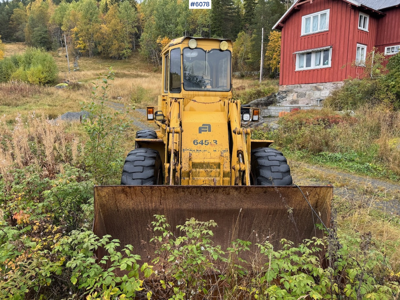 1986 Fiat-Allis 645-B Wheel Loader. - Chargeuse sur pneus: photos 5 1986 Fiat-Allis 645-B Wheel Loader. - Chargeuse sur pneus: photos 5