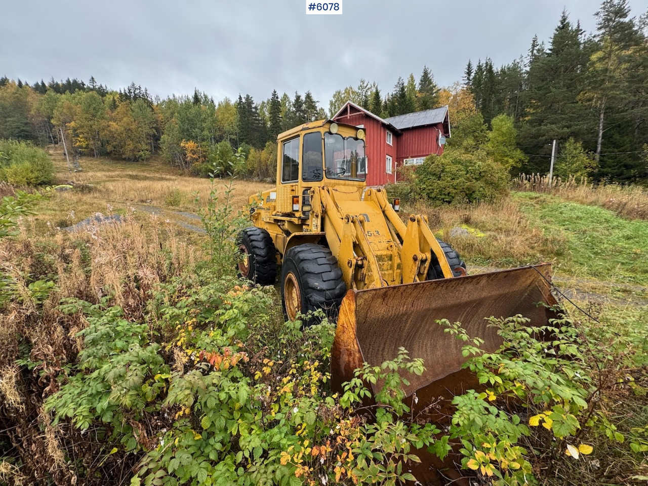 1986 Fiat-Allis 645-B Wheel Loader. - Chargeuse sur pneus: photos 4 1986 Fiat-Allis 645-B Wheel Loader. - Chargeuse sur pneus: photos 4