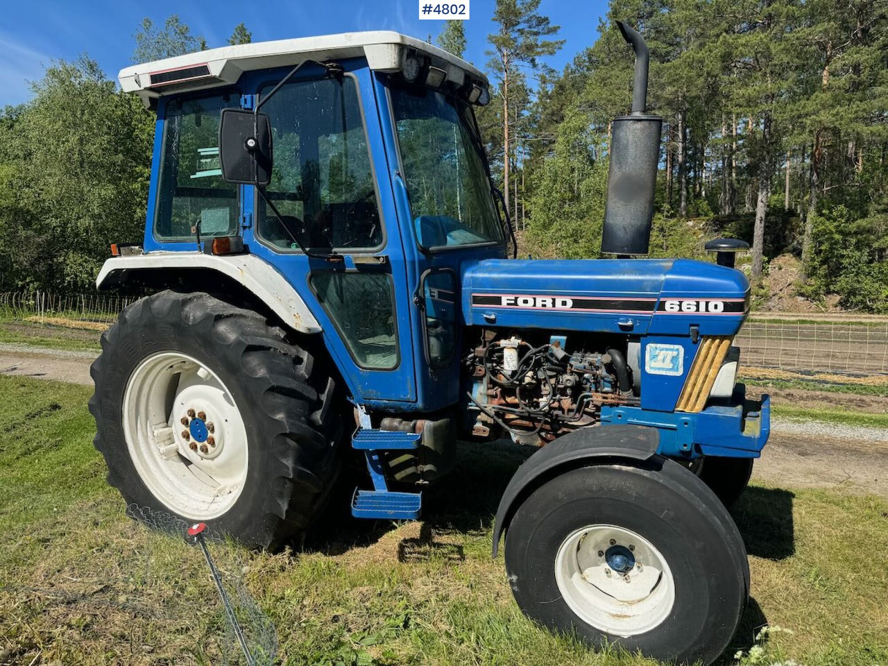 1987 Ford 6610. repair object. - Tracteur agricole: photos 5 1987 Ford 6610. repair object. - Tracteur agricole: photos 5