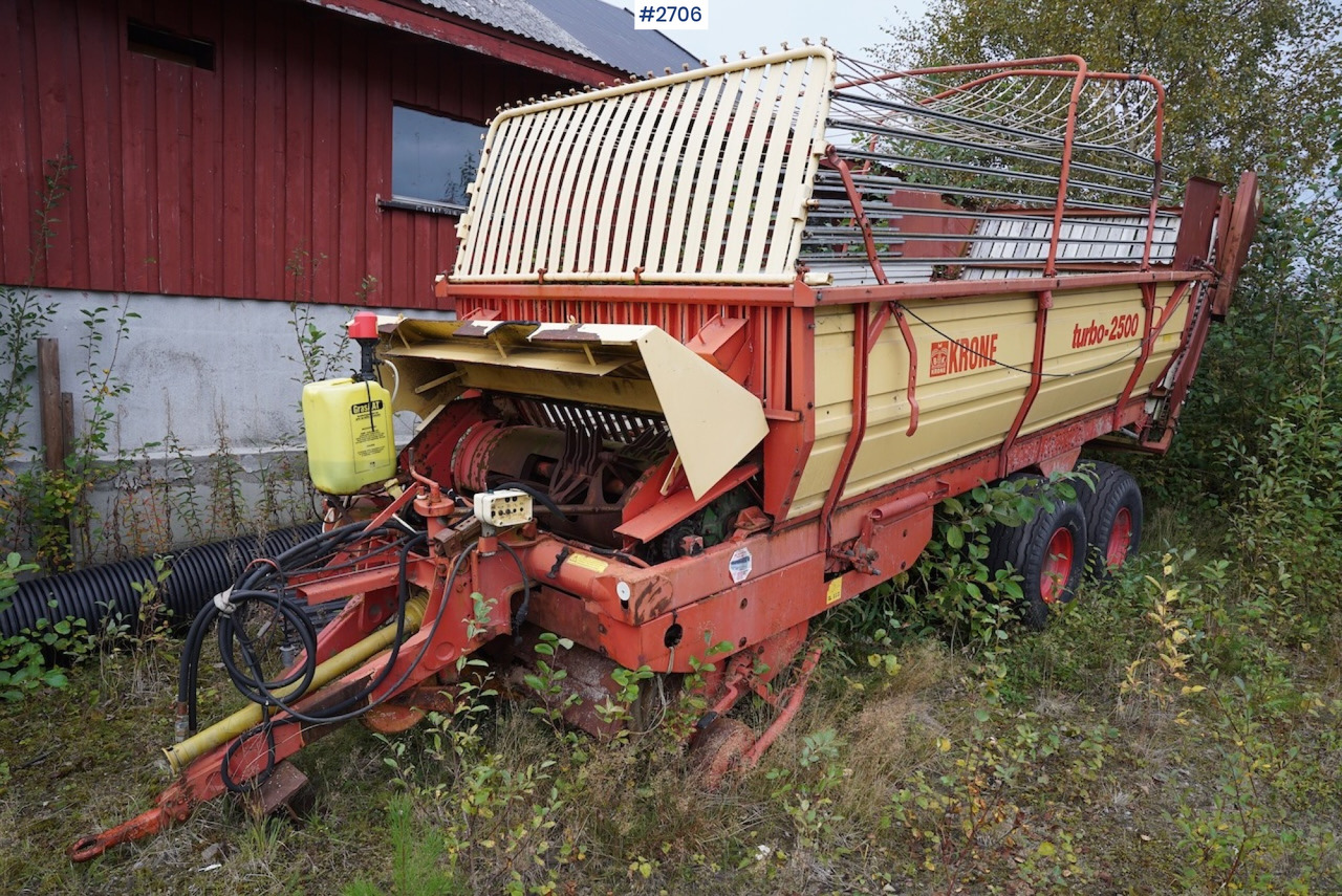 1990 Krone Turbo 2500T - Matériel de fenaison: photos 1 1990 Krone Turbo 2500T - Matériel de fenaison: photos 1