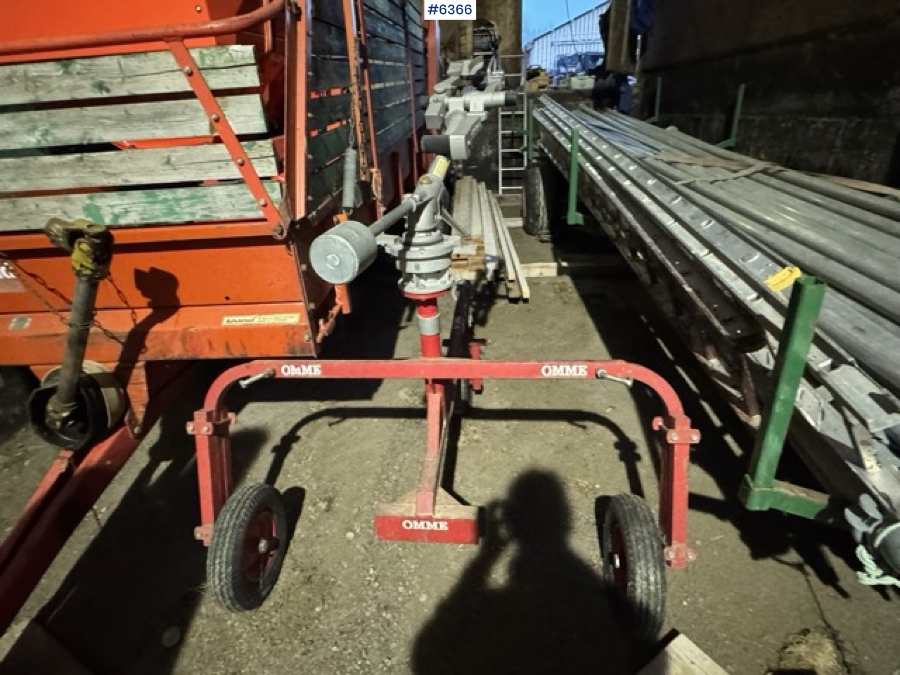 1990 Omme water tanker with Rovatti pump, cannon and pipes - Pulvérisateur: photos 5 1990 Omme water tanker with Rovatti pump, cannon and pipes - Pulvérisateur: photos 5