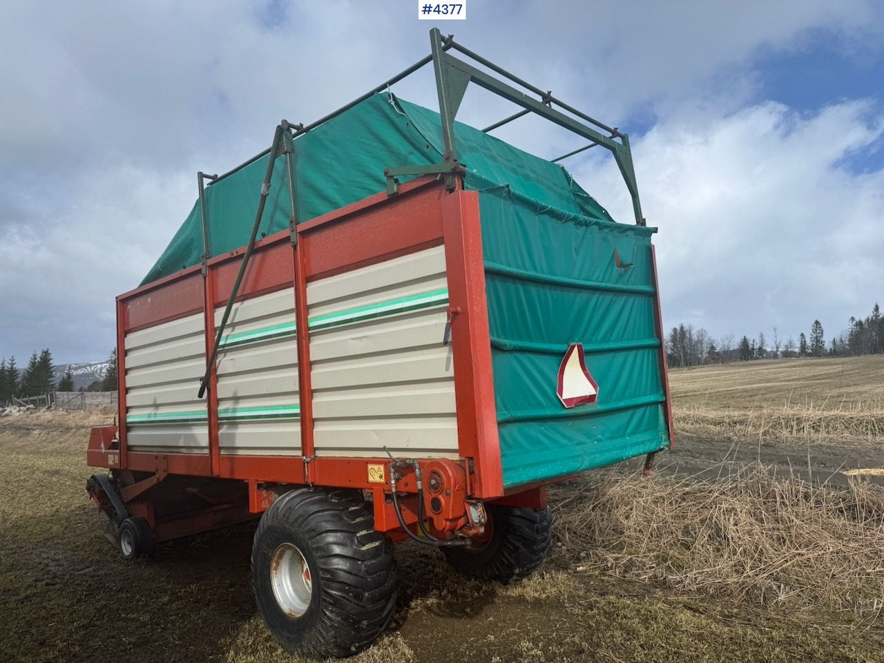 1990 Orkel Splitt 14 forage wagon - Matériel de fenaison: photos 4 1990 Orkel Splitt 14 forage wagon - Matériel de fenaison: photos 4