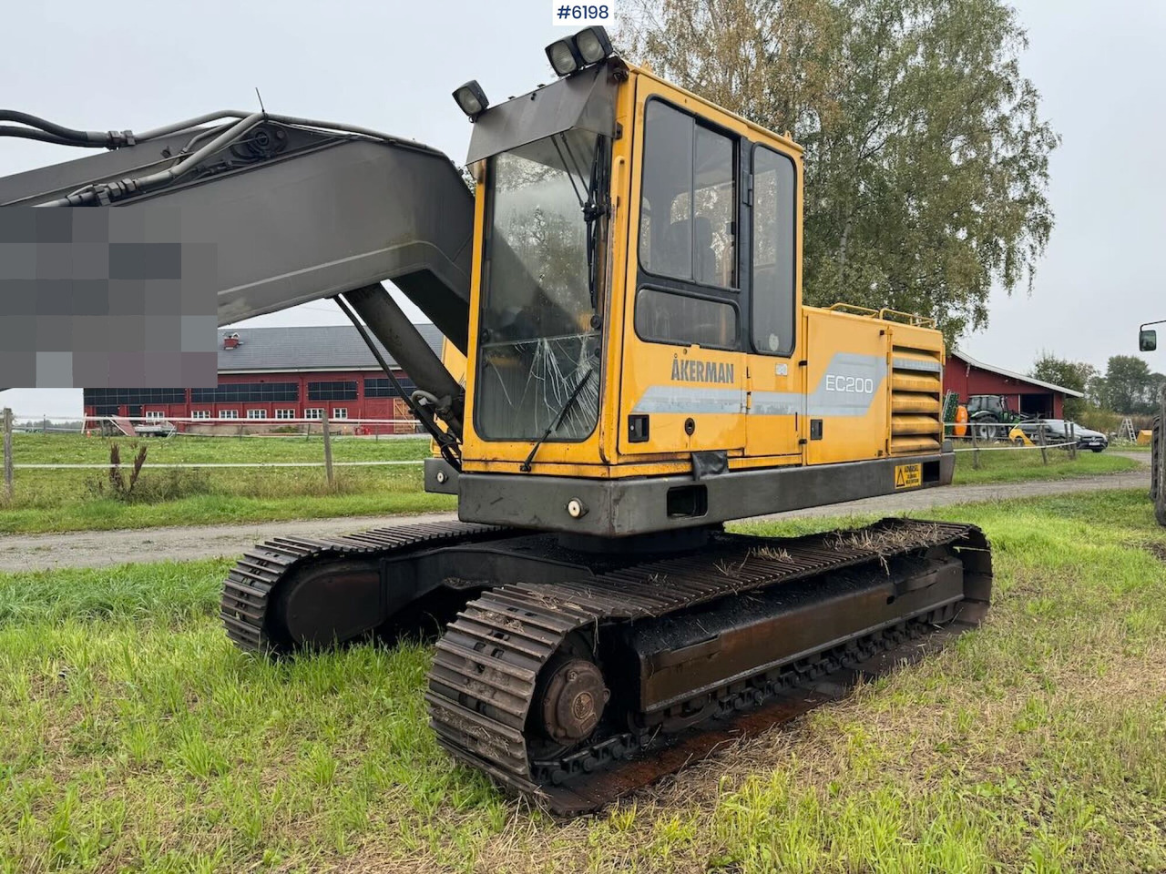 1993 Åkerman EC200 Tracked excavator w/ 2 buckets. New belts and sprocket. - Pelle: photos 5 1993 Åkerman EC200 Tracked excavator w/ 2 buckets. New belts and sprocket. - Pelle: photos 5
