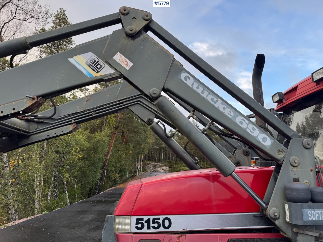 1995 Case IH 5150 Maxxum w/ front loader. - Tracteur agricole: photos 4 1995 Case IH 5150 Maxxum w/ front loader. - Tracteur agricole: photos 4