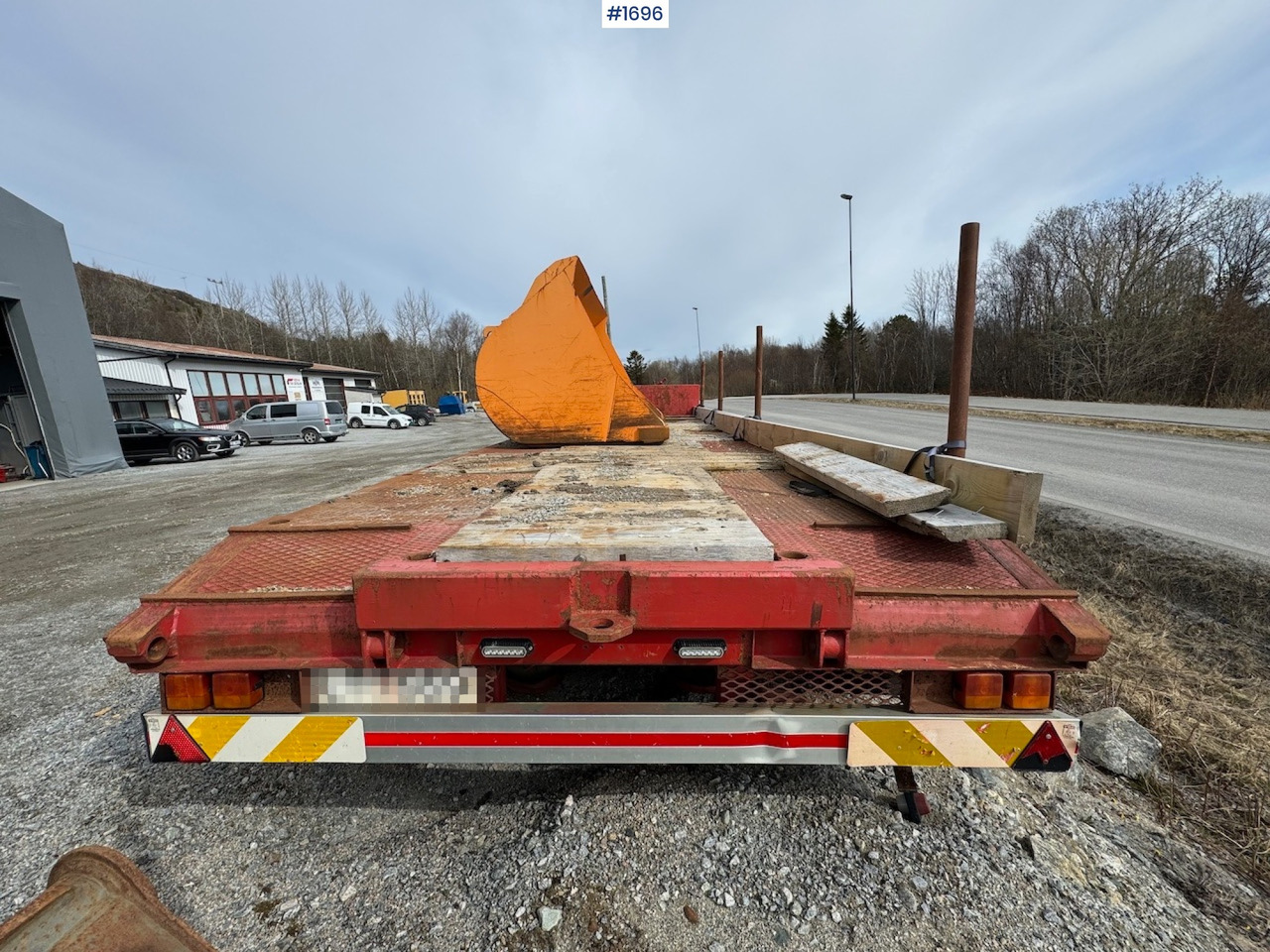 1996 Nor-Slep machine trolley for tractor. Rep object - Remorque agricole: photos 4 1996 Nor-Slep machine trolley for tractor. Rep object - Remorque agricole: photos 4