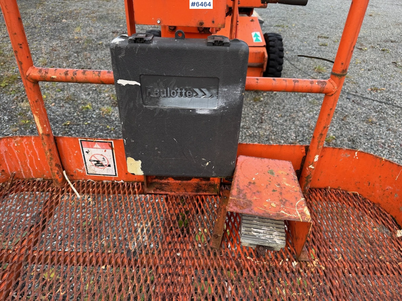 1998 Haulette HA 15 I Bomlift. Rep. object. - Nacelle: photos 4 1998 Haulette HA 15 I Bomlift. Rep. object. - Nacelle: photos 4