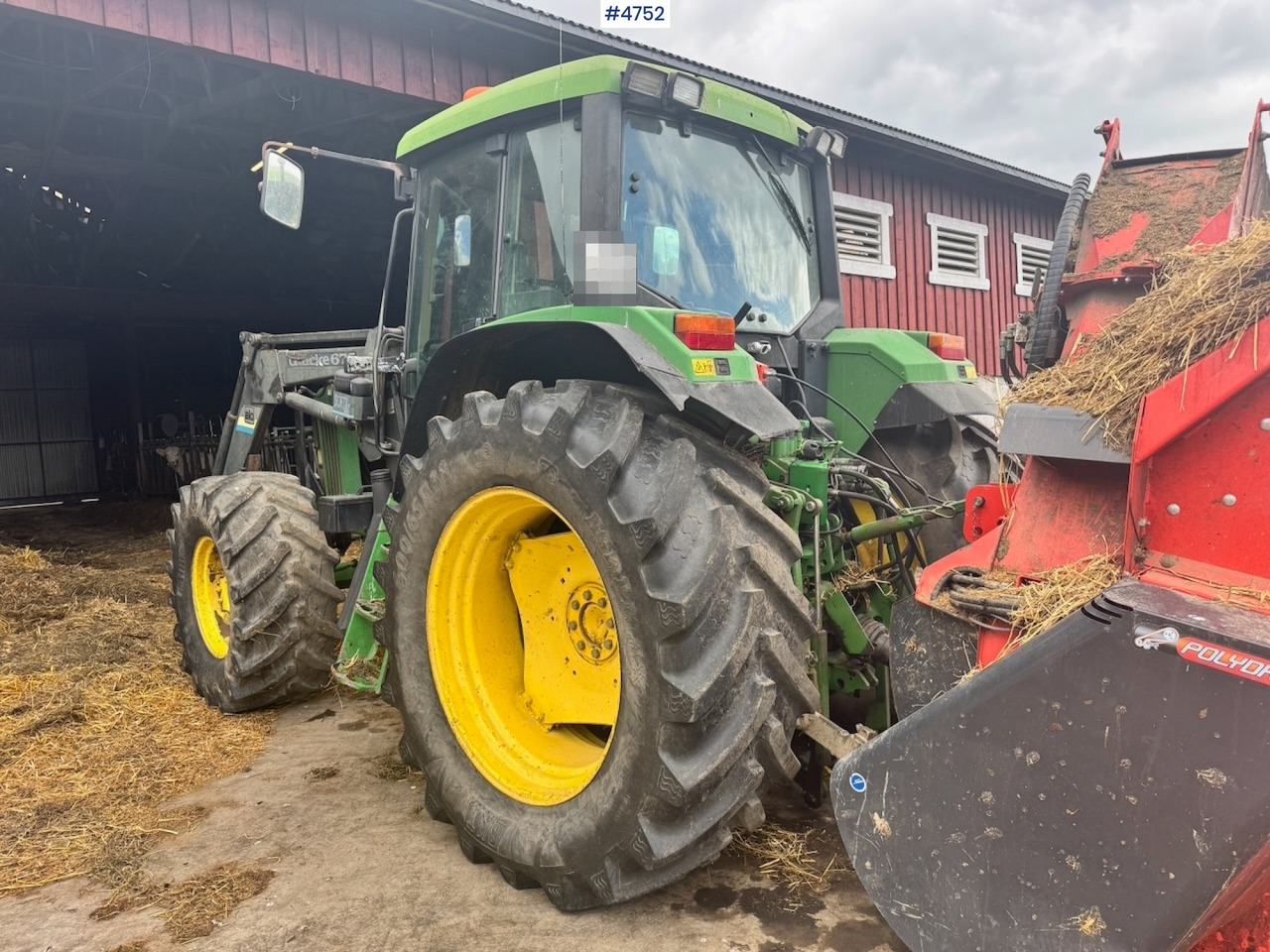 1998 John Deere 6506 4x4 w/ Front loader - Tracteur agricole: photos 4 1998 John Deere 6506 4x4 w/ Front loader - Tracteur agricole: photos 4