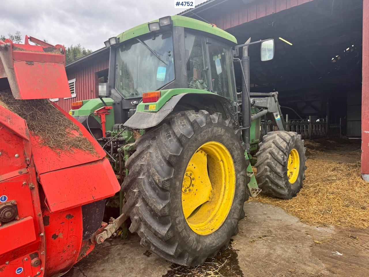 1998 John Deere 6506 4x4 w/ Front loader - Tracteur agricole: photos 5 1998 John Deere 6506 4x4 w/ Front loader - Tracteur agricole: photos 5