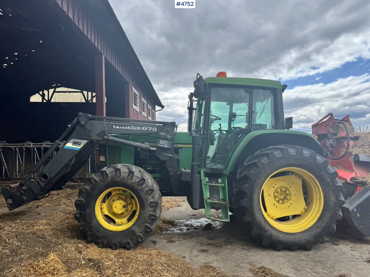 1998 John Deere 6506 4x4 w/ Front loader - Tracteur agricole: photos 2 1998 John Deere 6506 4x4 w/ Front loader - Tracteur agricole: photos 2