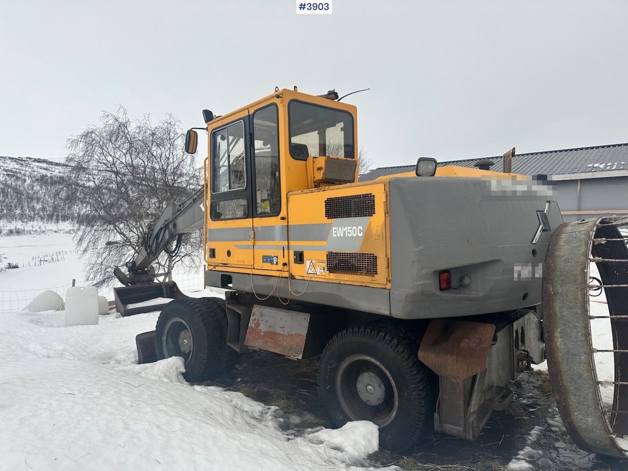 1998 Volvo EW150C wheel digger rep object w/ sanding bucket - Pelle: photos 4 1998 Volvo EW150C wheel digger rep object w/ sanding bucket - Pelle: photos 4