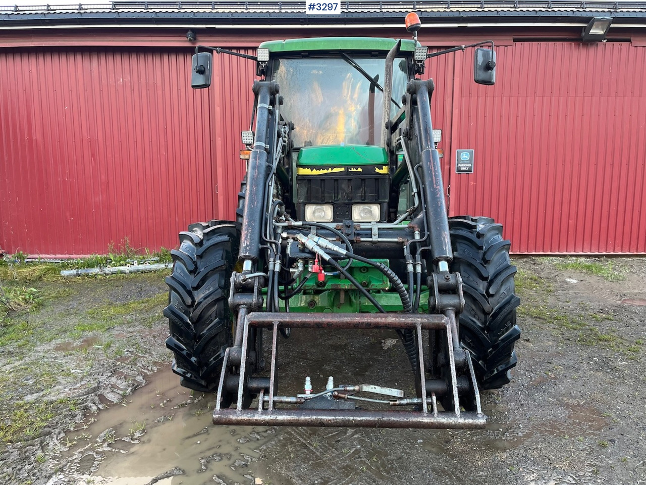 1999 John Deere 6210 SE with Front Loader - Tracteur agricole: photos 3 1999 John Deere 6210 SE with Front Loader - Tracteur agricole: photos 3