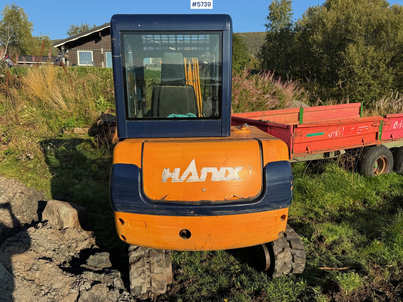 2003 Hanix H36B w/ Polishing tray, Narrow tray, profile tray, sole tray and digging tray! - Pelle: photos 5 2003 Hanix H36B w/ Polishing tray, Narrow tray, profile tray, sole tray and digging tray! - Pelle: photos 5