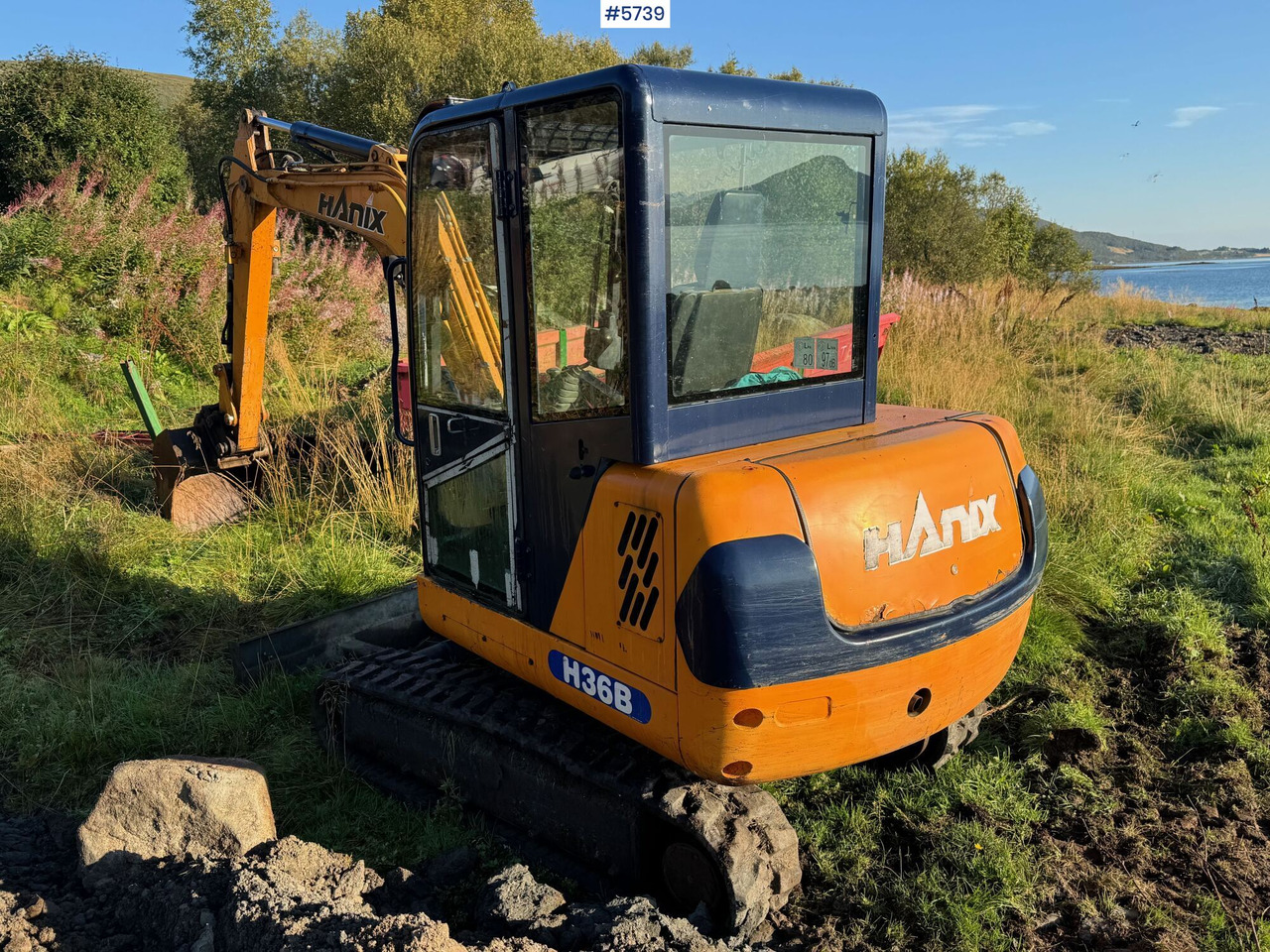2003 Hanix H36B w/ Polishing tray, Narrow tray, profile tray, sole tray and digging tray! - Pelle: photos 4 2003 Hanix H36B w/ Polishing tray, Narrow tray, profile tray, sole tray and digging tray! - Pelle: photos 4