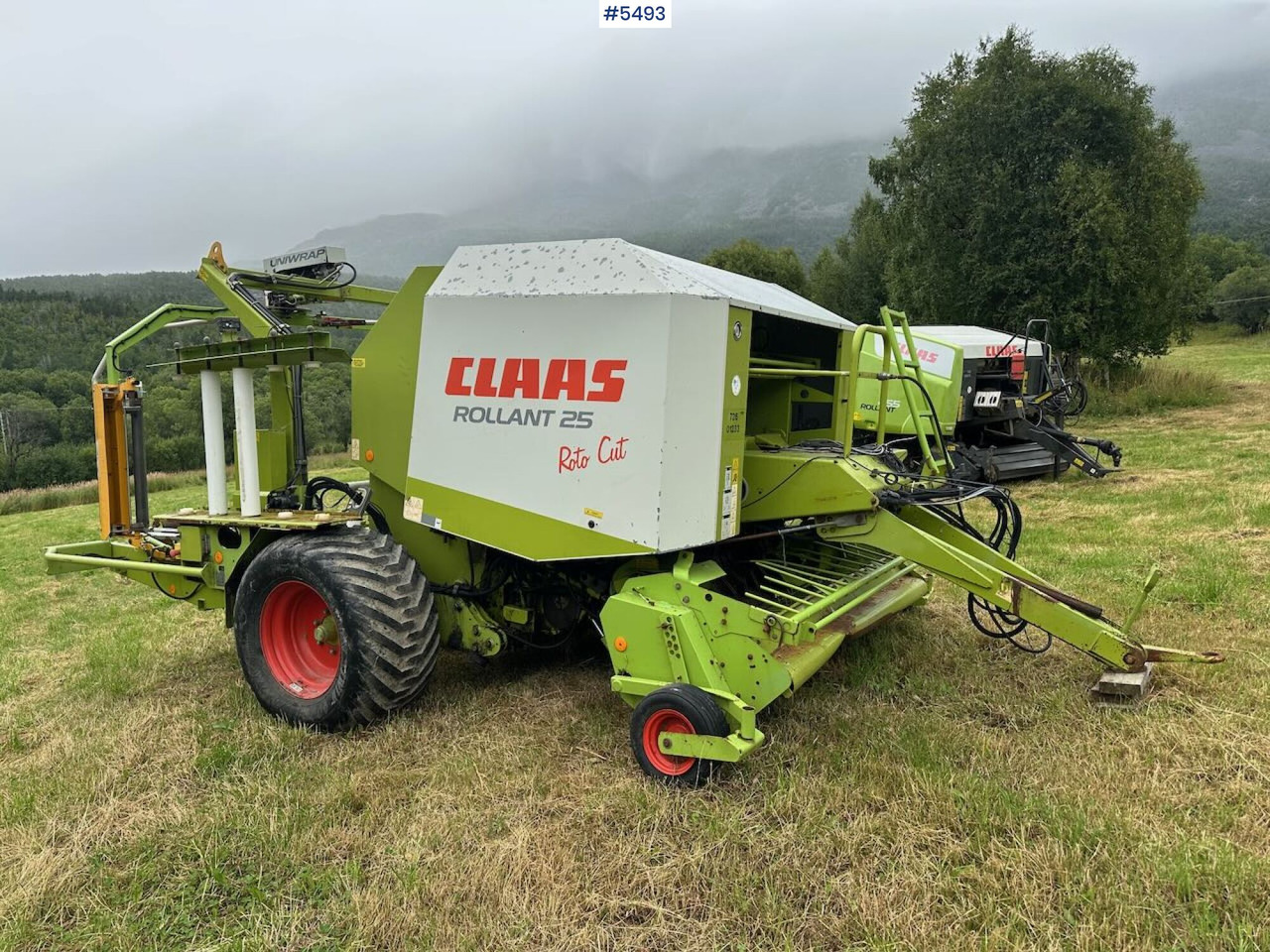 Matériel de fenaison 2005 Claas Rollant 255 combi baler: photos 8 Matériel de fenaison 2005 Claas Rollant 255 combi baler: photos 8