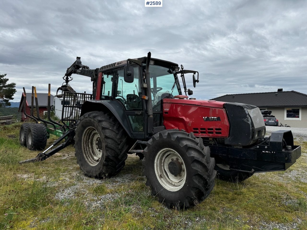 2005 Valtra 6550 Turbo with Kronos 120H 4WD B - Tracteur agricole: photos 4 2005 Valtra 6550 Turbo with Kronos 120H 4WD B - Tracteur agricole: photos 4