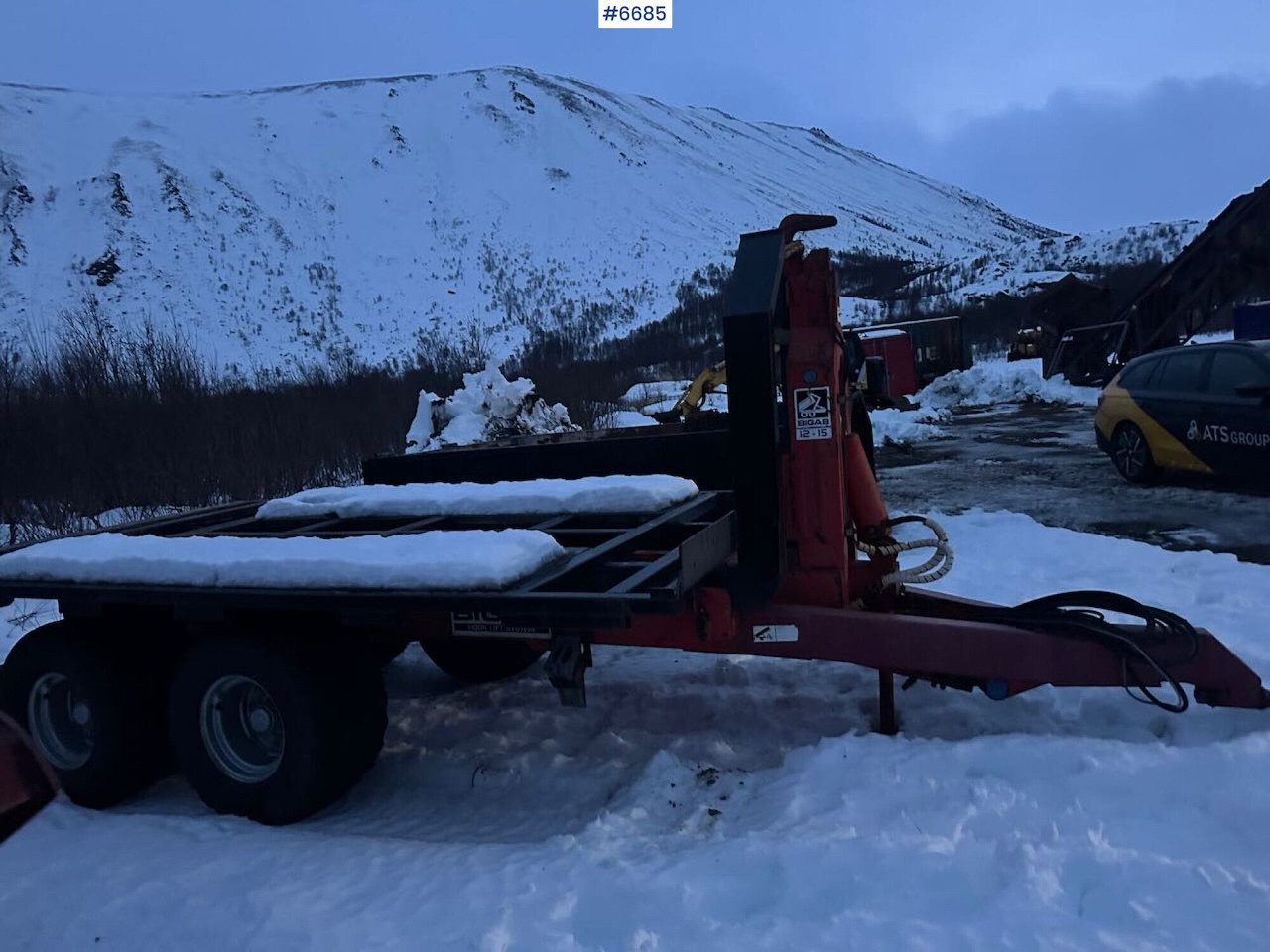 2006 BIGAB hook-lift trailer with container - Benne agricole: photos 4 2006 BIGAB hook-lift trailer with container - Benne agricole: photos 4