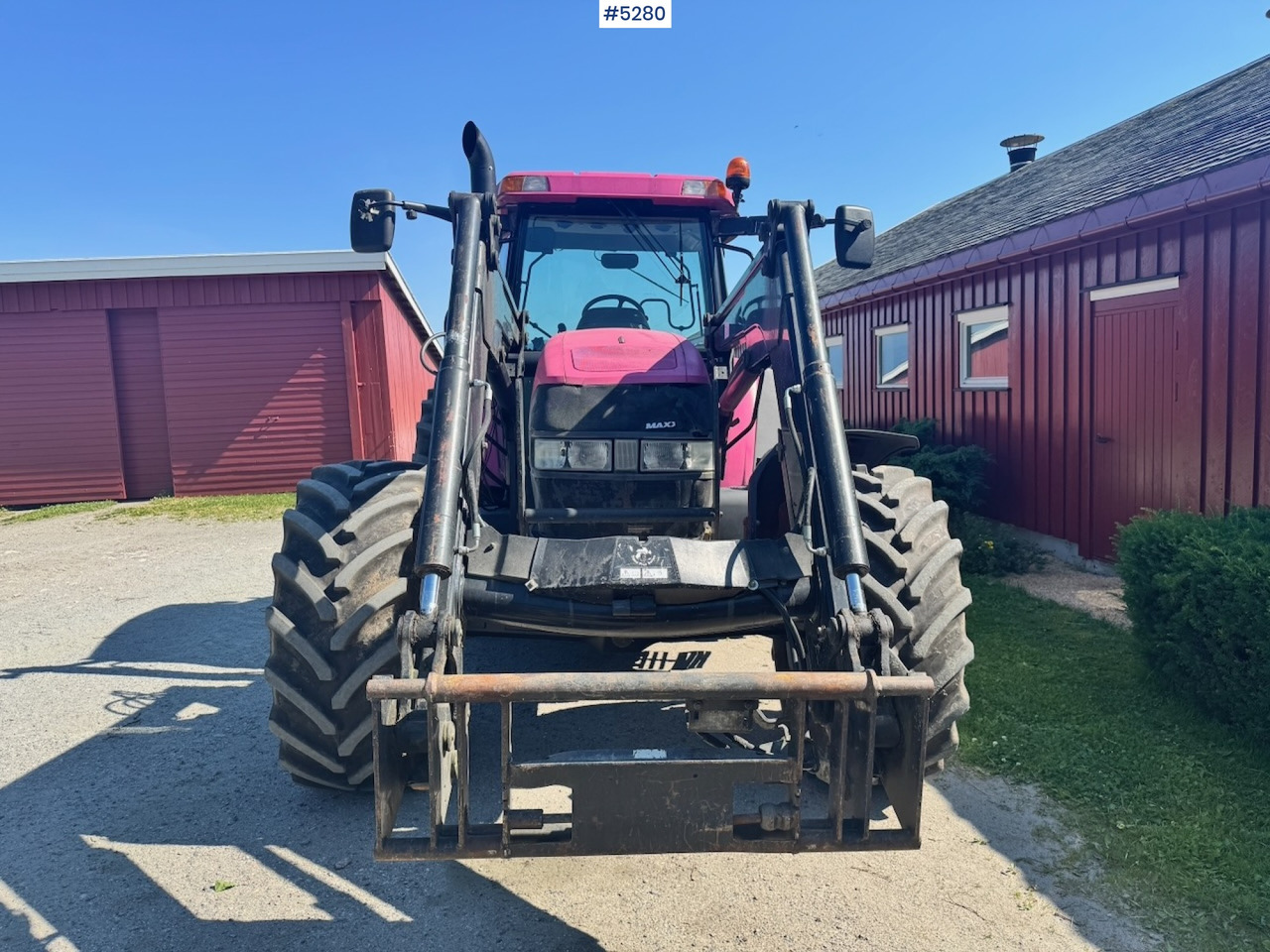 2006 Case MXM120 4x4 with front loader - Tracteur agricole: photos 4 2006 Case MXM120 4x4 with front loader - Tracteur agricole: photos 4