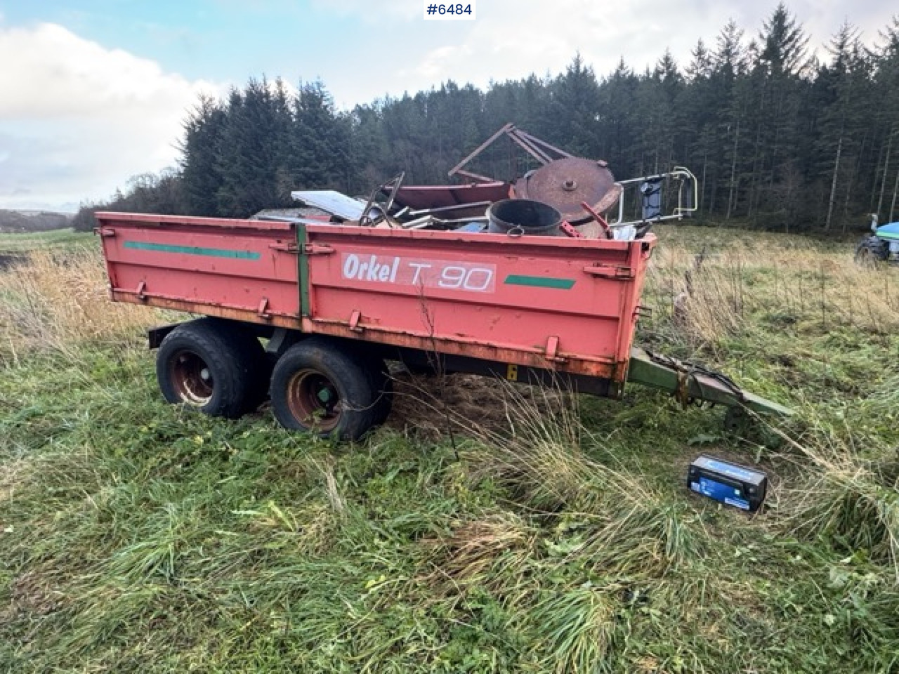 2006 Orkel T90 with high side extensions - Remorque agricole: photos 4 2006 Orkel T90 with high side extensions - Remorque agricole: photos 4