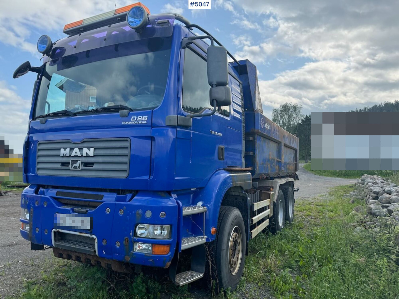 2007 MAN TGA 26.480 6x4 tipper - Camion benne: photos 1 2007 MAN TGA 26.480 6x4 tipper - Camion benne: photos 1