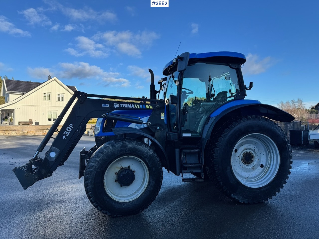 2007 New Holland TS110A - Tracteur agricole: photos 1 2007 New Holland TS110A - Tracteur agricole: photos 1