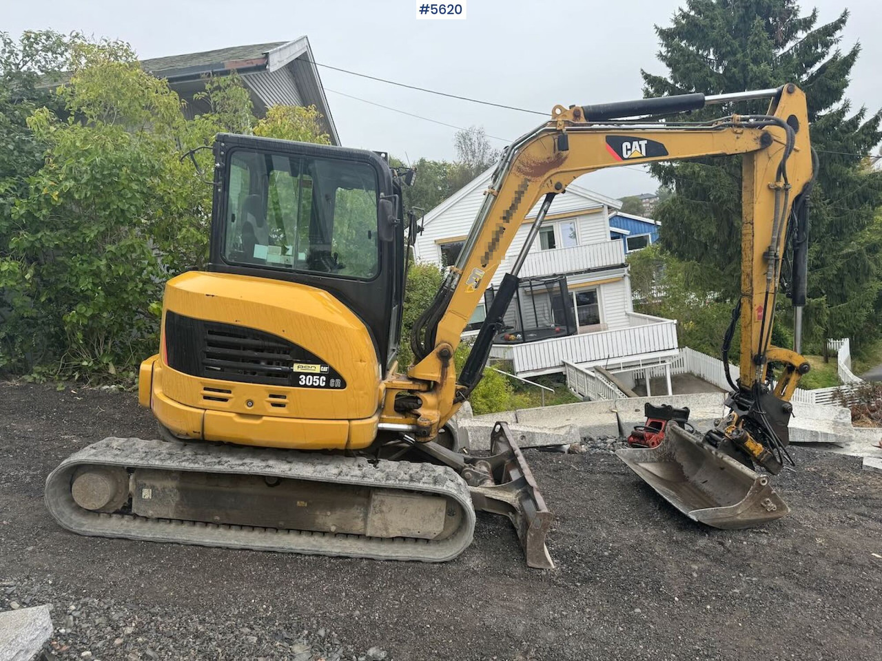 2008 CAT 305C CR Tracked Excavator with Tilt and 2 Buckets - Pelle: photos 4 2008 CAT 305C CR Tracked Excavator with Tilt and 2 Buckets - Pelle: photos 4