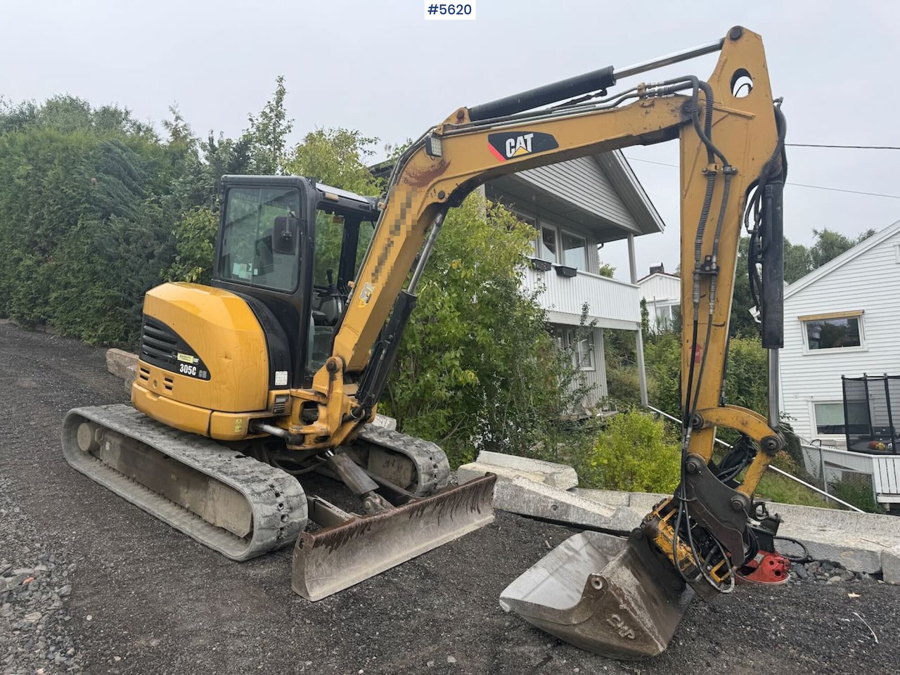 2008 CAT 305C CR Tracked Excavator with Tilt and 2 Buckets - Pelle: photos 1 2008 CAT 305C CR Tracked Excavator with Tilt and 2 Buckets - Pelle: photos 1