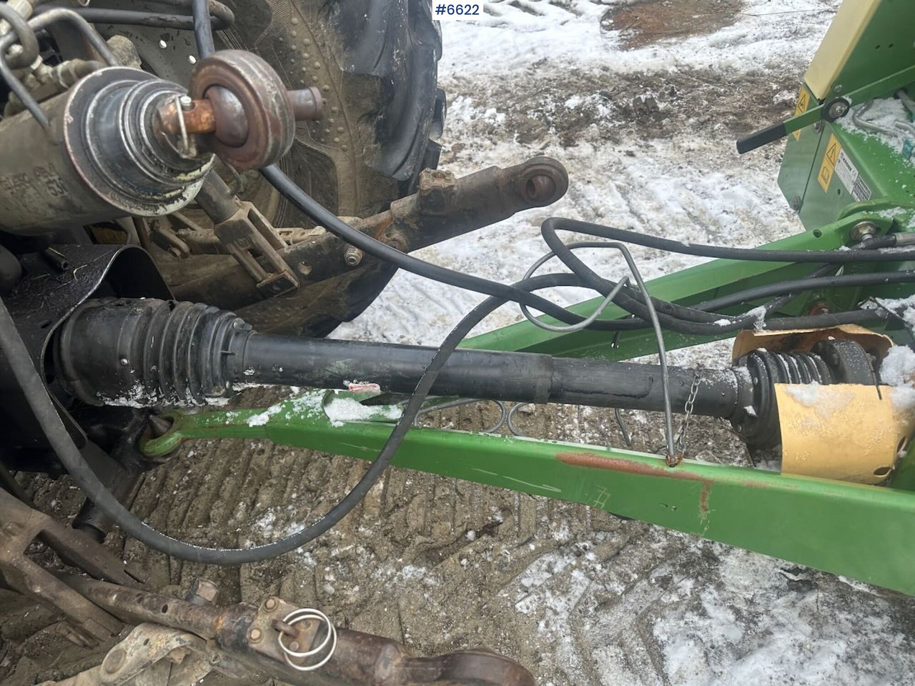 Matériel de fenaison 2008 Krone KR 125 w/ PTO axle. WATCH VIDEO.: photos 19